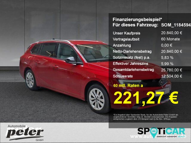 Opel Astra 14.597 km 20.840 &euro; Erfurt 99086