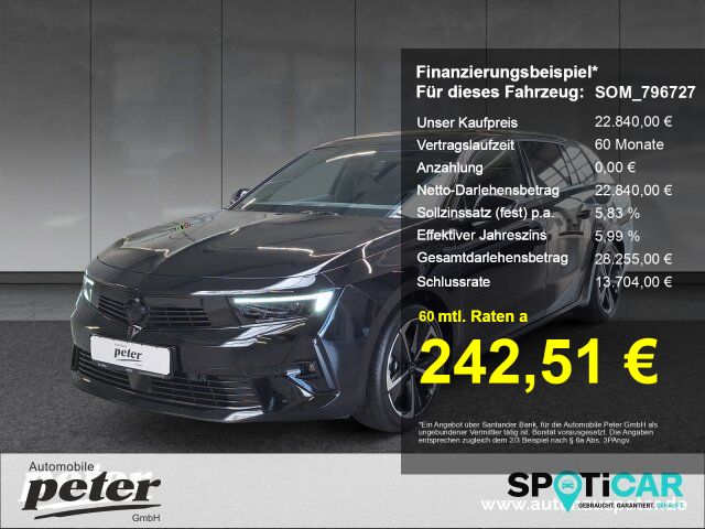 Opel Astra 18.442 km 22.840 &euro; Erfurt 99086