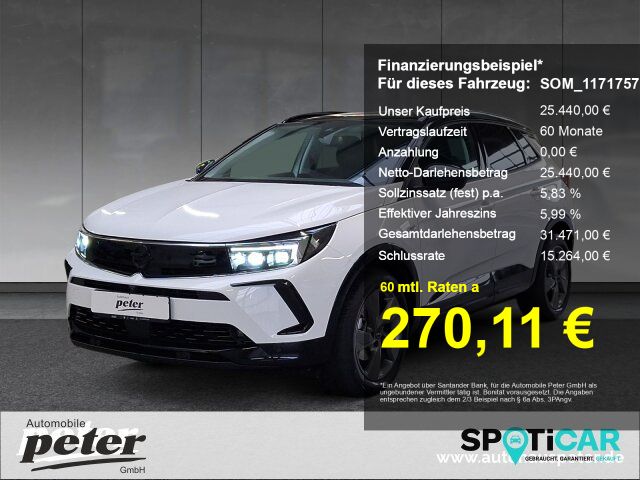 Opel Grandland (X) 8.047 km 25.440 &euro; Erfurt 99086