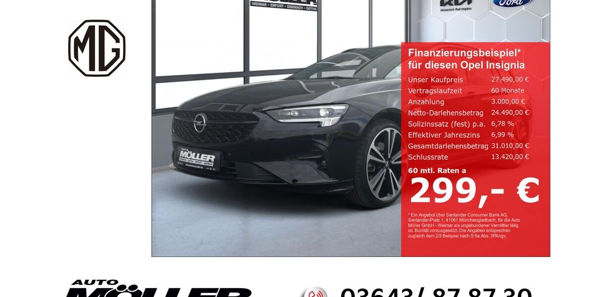 Opel Insignia 12.860 km 27.490 &euro; Weimar 99425