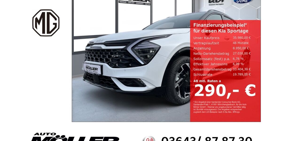 Kia Sportage 1.850 km 35.980 &euro; Weimar 99425